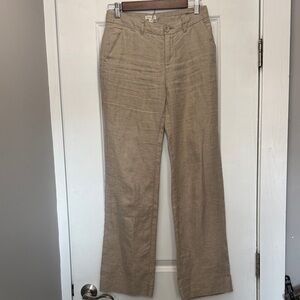 Garnet Hill 100% Linen Pants